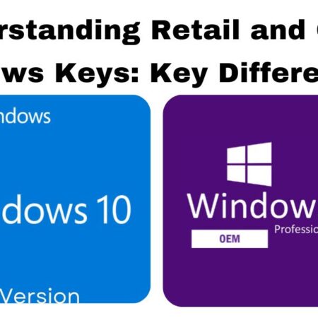 Difference between Retail and OEM keys