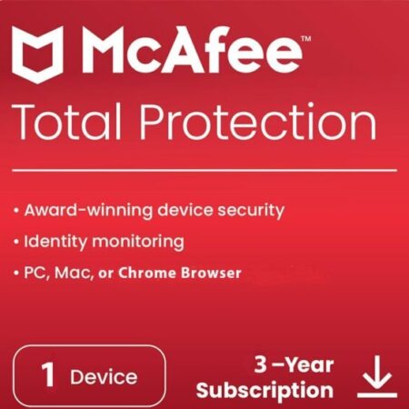 Buy Mcafee Total Protection 1 Device 3 Years