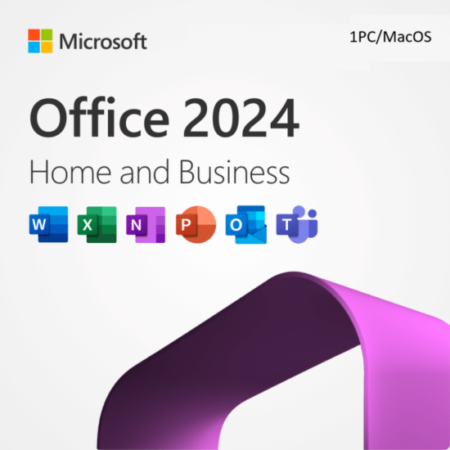 Microsoft Office Home and Business 2024 for Pc and Mac computers